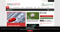 Desktop Screenshot of iberianlawyer.com